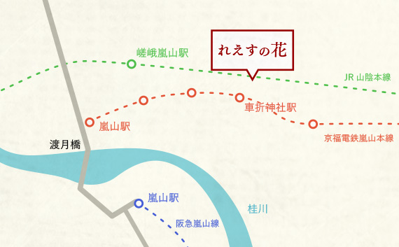嵐山散策着物レンタルについて 公式 モダンアンテナの卒業袴レンタルサイト