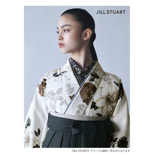 クチナシ/オフホワイト【JILL STUART】（袴：スズランフルール刺繡/ブルーグレー)