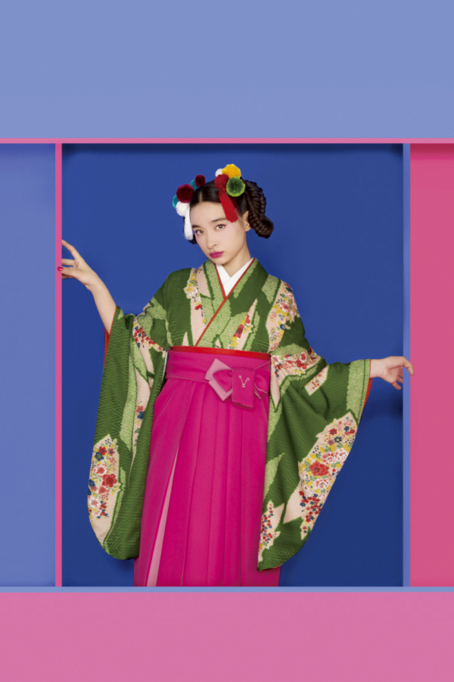 卒業式用袴セット、新作をアップしました!